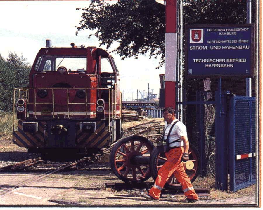 Einfahrt zum Technischen Betrieb