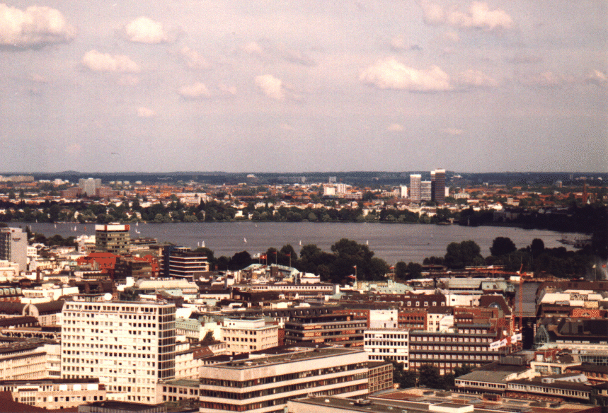 Blick auf Au&szlig;enalster
