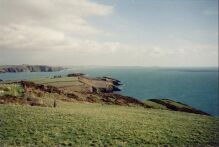 Blick vom Haus auf�s Meer