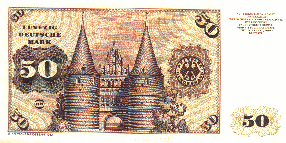 Das 50 DM-Holstentor